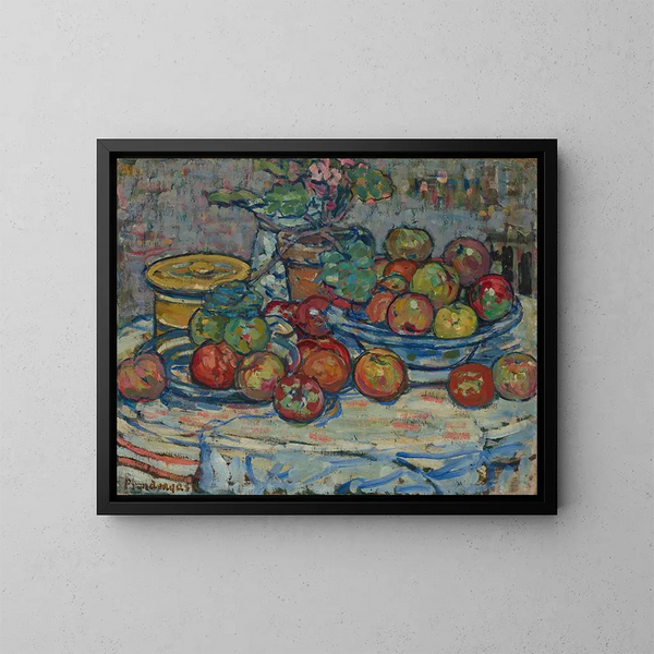 Still life - Maurice Prendergast — framed artwork on a wall