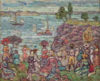 La Course de Bateaux - Maurice Prendergast — artwork view
