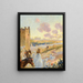The Sultan goes out - Maurice Romberg de Vaucorbeil — framed artwork on a wall