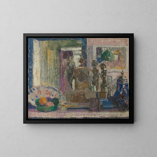 Nature morte - Maurice Wagemans — framed artwork on a wall