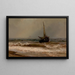 Towards the Sea - Mauritz Frederick Hendrick de Haas — framed artwork on a wall