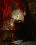 Au lit de mort - Maurycy Gottlieb — artwork view