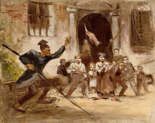 Levy en masse - Maurycy Gottlieb — artwork view