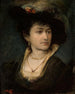 Portrait of the artist's sister Anna - Maurycy Gottlieb — artwork view