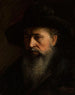 Portrait of a Rabbi - Maurycy Gottlieb — artwork view