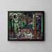 Behind the Scenes - Max Beckmann — framed artwork on a wall