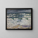 Gray Sea Day - Max Beckmann — framed artwork on a wall