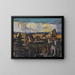 Grande carrière en Haute-Bavière - Max Beckmann — framed artwork on a wall