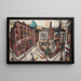 La Synagogue à Francfort-sur-le-Main - Max Beckmann — framed artwork on a wall