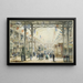 View of a transverse alley of the Palace of Industry - Max Berthelin — framed artwork on a wall