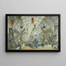 Interior view painting of the machine gallery, Universal Exhibition, current 8th arrondissement, Paris - Max Berthelin — framed artwork on a wall