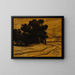 Untitled Painting - Max Bohm — framed artwork on a wall