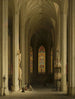 Interior of the Gothic church - Max Emanuel Ainmiller — artwork view