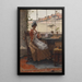 The Afternoon Tea - Max Hammerl — framed artwork on a wall