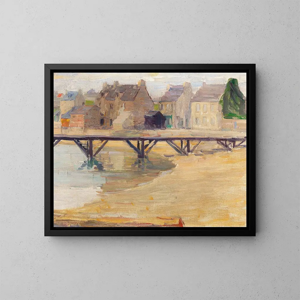 a bridge - Max Kurzweil — framed artwork on a wall