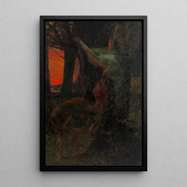 Death of the Dryad - Max Kurzweil — framed artwork on a wall