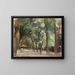 Avenue I - Max Liebermann — framed artwork on a wall