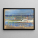 Bathers in the Sea - Max Liebermann — framed artwork on a wall