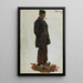 Study of a Peasant - Max Liebermann — framed artwork on a wall