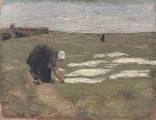 Blanchissement sur les dunes près de Katwijk - Max Liebermann — artwork view