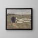 Blanchissement sur les dunes près de Katwijk - Max Liebermann — framed artwork on a wall