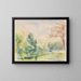 View in My Garden - Max Liebermann — framed artwork on a wall