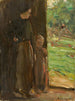 Woman with Child under the Tree - Max Liebermann — artwork view