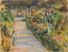 The vegetable garden at Wannsee facing southeast - Max Liebermann — artwork view