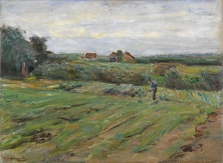 Harvest Field - Max Liebermann — artwork view