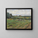 Harvest Field - Max Liebermann — framed artwork on a wall