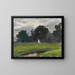 Dutch peasant house painting - Max Liebermann — framed artwork on a wall