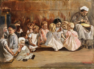 École maternelle - Max Liebermann — artwork view