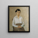 Käthe Liebermann, the artist's daughter - Max Liebermann — framed artwork on a wall