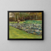 Man in the cabbage field at Wannsee Garden - Max Liebermann — framed artwork on a wall