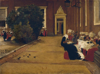 Orphan Girls in Amsterdam - Max Liebermann — artwork view
