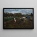 Harvest of Potatoes - Max Liebermann — framed artwork on a wall