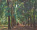 Cavalier dans l'allée près de Sakrow - Max Liebermann — artwork view