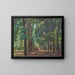 Cavalier dans l'allée près de Sakrow - Max Liebermann — framed artwork on a wall