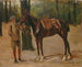 Cavalier with Horse - Max Liebermann — artwork view