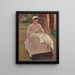 Couturière - Max Liebermann — framed artwork on a wall