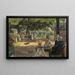 Study for the Restoration Garden in Leiden - Max Liebermann — framed artwork on a wall