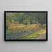 The Garden at Wannsee in Berlin - Max Liebermann — framed artwork on a wall