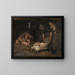 Les enclos à porcelets - Max Liebermann — framed artwork on a wall