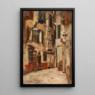 Max Liebermann - Venezianische Gasse nach rechts.webp