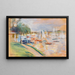 Wannsee Painting - Max Liebermann — framed artwork on a wall