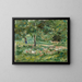Garden of the Wannsee - Max Liebermann — framed artwork on a wall