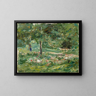 Garden of the Wannsee - Max Liebermann — framed artwork on a wall