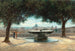 Rome view of the city from the Villa Médicis fountain - Max Merker — artwork view