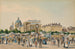 the Old Naschmarkt and Karlskirche - Max Neubauer — artwork view