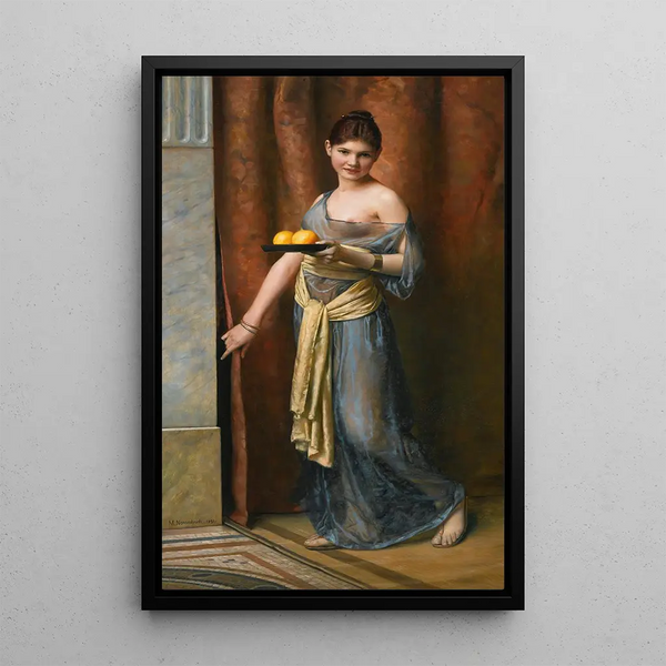 La favorite - Max Nonnenbruch — framed artwork on a wall